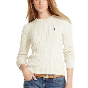White Ralph Lauren sweater